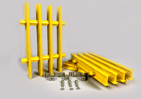 Fiberglass extruded grating Fiberglass extruded grating
